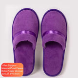 Coral Fleece Anti-Slip Slippers for Men & Women – Soft & Comfortable